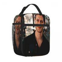 Bestselling Klaus Mikaelson Plain Design Nylon Lunch Bag Nursery Food Student Lunch Bag One Size