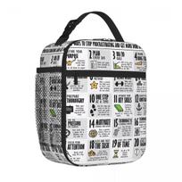 Bestselling Visual Book Eat That Frog (Brian Tracy) Splicing Color Large Lunch Bag Roadside Stop Snack Bag One Size