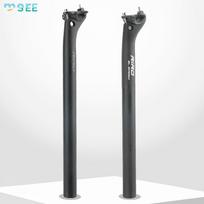 SeeMore UD 3K Carbon Bike Seatpost 27.2/30.8/31.6mm Ultralight Bicycle Seat Post Bike Seat Tube for Road MTB Fixed Gear Bikes Full carbon fiber&27.2mm