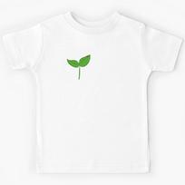 Sprout with a ladybug Kids T-Shirt 110