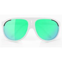 Solo Polarized Cycling Sunglasses Men Women Outdoor Sports Bike Riding Wind Dust Protection Driving Fishing White Green Lens