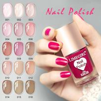 Peel Off Water Based Nail Polish - Quick Dry, Non-Toxic, 8-Color Set for Kids & Adults, Eco-Friendly Nail Art Kit Bright bottom two-in-one