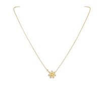 Lola Rose necklace [New in spring] Daisy series, fresh, smart and sparkling, synthetic cubic zirconia alloy citrine - golden butterfly LR53401 auksas