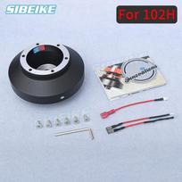 102H Short Hubs Steering Wheel Hub Adapter Boss kit for All Mitsubishi EVO X /08+Mitsubishi Ralliart/ 08+ Mitsubishi Lancer juoda