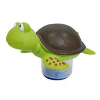 PVC baseino dozatorius Flamingo chloro tabletės Vėžliuko plūdurė Baseino priedai Turtle