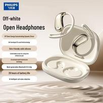 Philips TAQ2820 Open-Ear Wireless Ear-Clip Headphones balta
