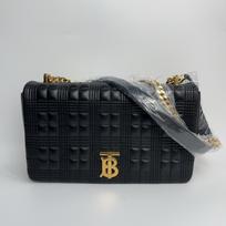 [Pre-Owned] Lola TB Logo Quilted Metal Chain Lambskin Crossbody Shoulder Bag - Very Good #6YR5I8 ONE SIZE