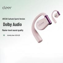 Cleer ARC3 Open-Ear Sport Headphones with Dolby Spatial Audio & AI