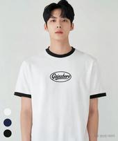 Gainsboro Circle Team Logo Ringer T-Shirt 3 Colors See Main Text/S