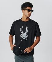 Spyder Big Spider Hologram Short Sleeve T-Shirt Spifcnrs302Ublk Black/090