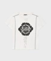 Palet Flower Short Sleeve T-Shirt White White/S