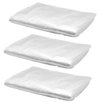 240 vnt. Skaidrios vienkartinės kojų vonelės įklotai Stori vonios baseino maišeliai Kojų vonelės įklotai Kojų SPA 240Pcs white