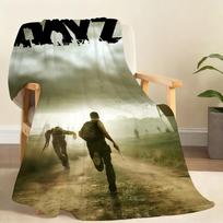 Hot Game D-DAYZ-Z Blanket Soft Throw Blanket for Home Bedroom Bed Sofa Picnic Travel Office Rest Cover Blanket Gift Size: 75*100cm, Weight: 230 GSM