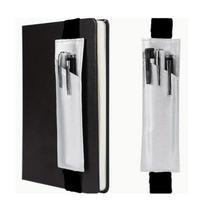 Adjustable  Straps Pen Sleeve Pouch PU Leather Pencil Holder Case for Notebook  School sidabras