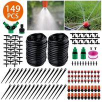 30m DIY Greenhouse Balcony Pot Plant Garden Automatic Watering Gardening Irrigation System Drip Seepage Device Smart Flower Drip 30m irrigation kit