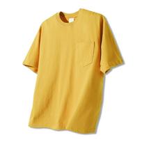 Like The Most Basic Crew Neck Pocket Short Sleeve T-Shirt Mustard Mustard/S