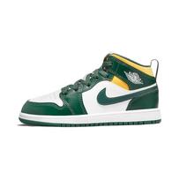 (PS) Air Jordan 1 Mid 'Sonics' Kids' 640734-371 EU 35