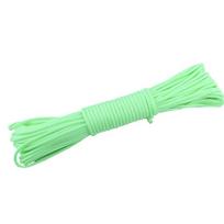 Luminous Paracord 9 Strands 4mm Nylon Fluorescent Parachute Rope Outdoor Camping Lanyard Tent Cord Survival EDC Glow Bundle 5M