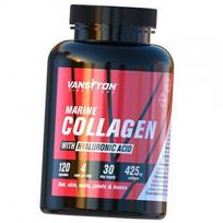 Jūrinis kolagenas ir hialurono rūgštis, Marine Collagen With Hyaluronic Acid, Vansiton (68173002) 120caps