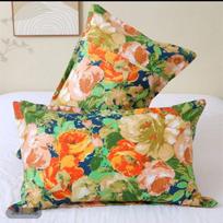 Minkštas ir kvėpuojantis padidintas smėliu plautas pagalvės užvalkalas 48*78cm suaugusiems Pair of Pillowcases