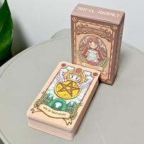 10.3*6cm Joyful Journey Tarot Rider-waite System Cartoon Cute Tarot Deck 79 Pcs Cards (includes 1 Special Card)