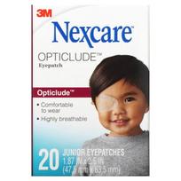 Nexcare, Opticlude Junior akių pleistrai, 20 akių pleistrų