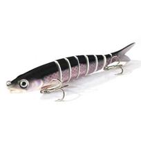 13.5CM/19G Daugiasegmentis žvejybinis masalas su kabliukais Lėtai skęstantis 8 segmentų swimbaitas Bioninis kietas dirbtinis masalas Gėlavandenės Sūraus vandens žvejybos reikmenys A