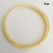 Didelio elastingumo badmintono raketės stygos, 0,7 mm, patvarios treniruotėms smėlis