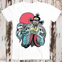 Fu Manchu Evil Villain Printed Big Trouble in Little China Tee Top Vintage Unise M