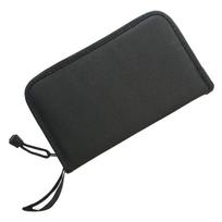 Black Pottery Tool Storage Bag for Clay Sculpture Tool and Accessories with Zippered Carving Needle Organizers Case