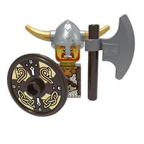 Medieval Orcs Dwarf Cannibal Soldiers Viking Figures Knights Accessories Knives Swords Weapon Kids Toys Gifts