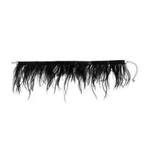 Fashion Black Feather Choker Necklace Hip Hop Party Jewelry Clavicle Chain Collar Necklace Gift for Women, Girls 1