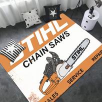Stihl logotipas durų kilimėlis vaikų kambario miegamojo dekoracija balkono neslystantis durų kilimėlis svetainės namų kilimai 40x60cm