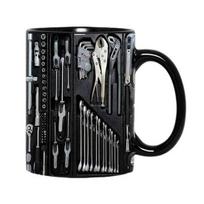 Mechanic Tool Box Coffee Ceramic Tea Screwdriver Hammer Mug Cup Wrench Mug 350ml Unique Gift for Engineers DIY E