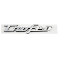 1 vnt. Trofeo Automobilio bagažinės sparno logotipų lipdukai Quattroporte Levante Ghibli GranCabrio Trofeo GT Automobilio emblemos lipdukai white