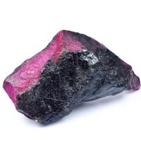 CERTIFIED 1370.35 Carat Uncut Pink Sapphire Natural Raw Rough Loose Gemstone 88.6 mm approx rožinė