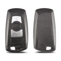 3/4 mygtukų nuotolinio valdymo automobilio raktų dėklas, skirtas BMW CAS4 F 3 5 7 serijai F10 F20 F30 F40 X5 E92 E90 Black-4 Button black