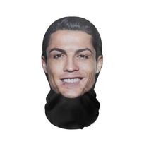 Creative 3D Printed Full Face Mask Head Fit Elastic See-Through Mask for Men Women Idea For Anti-Facial Recognition Party