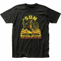 26 Sun Records Singing T Shirt Mens Licensed Rock N Roll Music Retro Tee New Black Unisex T-Shirt XXXXL