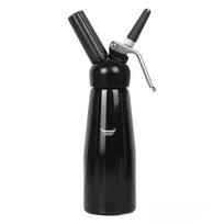500ml Cream Foam Gun Cake Piping Gun Professional Whipped Cream Maker Siphon Squeeze Bottle Dessert Tool Cream Whippers Kitchen juoda