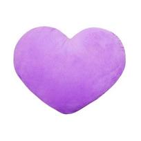 Pliušinė meilės širdies pagalvė Minkšta romantiška širdies formos užmetimo pagalvėlė, prikimštas žaislas sofa sofos lovos puošmena Valentino dienos merginai dovana vaikams M violetinė