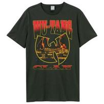 Amplified Unisex Adult Bootleg Red Storm Wu-Tang Clan T-Shirt S juoda
