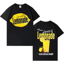 Rapper Louis Tomlinson Lemonade Tour Hip Hop T Shirt Men's Fashion Short Sleeve T-shirt Fans Pop Streetwear Teenagers S