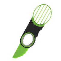 Avocado Kiwi Slicer with Corer Stainless Steel Fruit Cutter for Guacamole Salad Effortless Pitting Slicing Dishwasher Safe Essential Kitchen 1pc