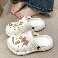 Grace Women's Summer Non-slip Beach Clogs balta