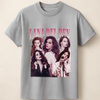 Lana Del Rey Glam Icon Fan Collage Throwback Style Unisex T Shirt Unisex T-Shirt L