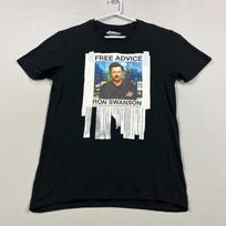 Parks and Recreation TV Show Rec Ron Swanson Free Advice Tee Shirt Mens Medium M 2XL