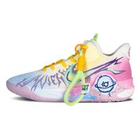 Nike KD Trey 5 IX Vintage Basketball Shoes Unisex Mid Top Pink Blue/Dark Blue DJ6922-100(Team293-) 40.5