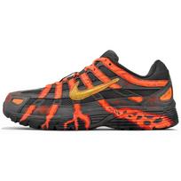 Nike P 6000 Slip Resistant Abrasion Resistant Low top Running Shoes Unisex Black Orange CD6404-105(Team679-) 40