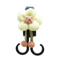 Flower Scooter Handlebar Mount Hook Adjustable Webbing Heavy Duty Scooter Electric Bicycle Handle Grip Hanger with Dual Hooks S